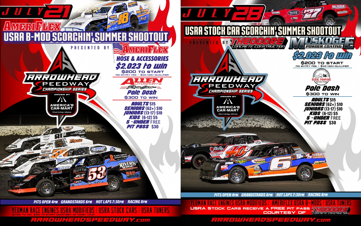 Arrowhead Speedway Racing resumes - SSS%20races 